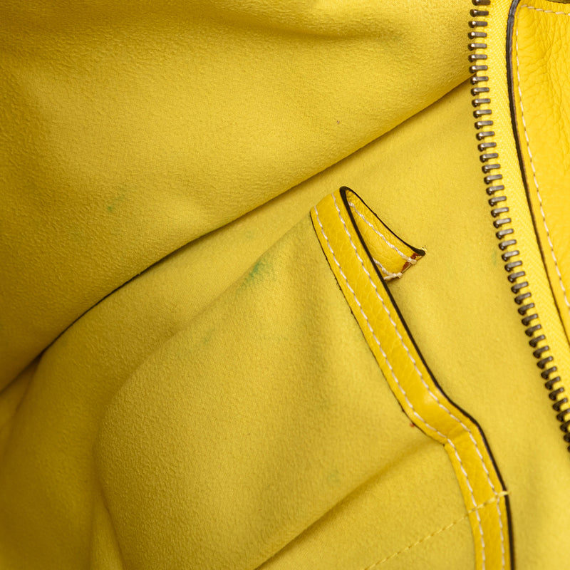 Micro Leather Luggage Tote - Image 6