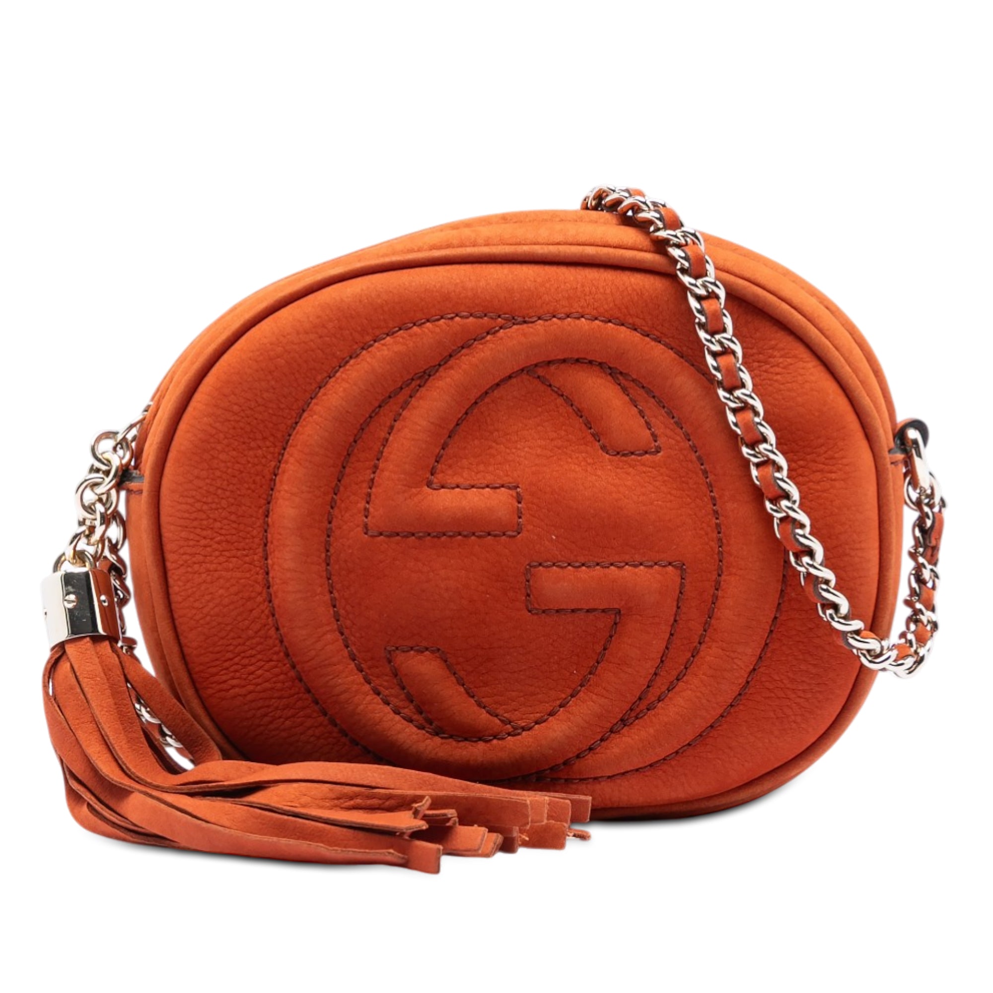 Mini Nubuck Soho Chain Crossbody - Image 1