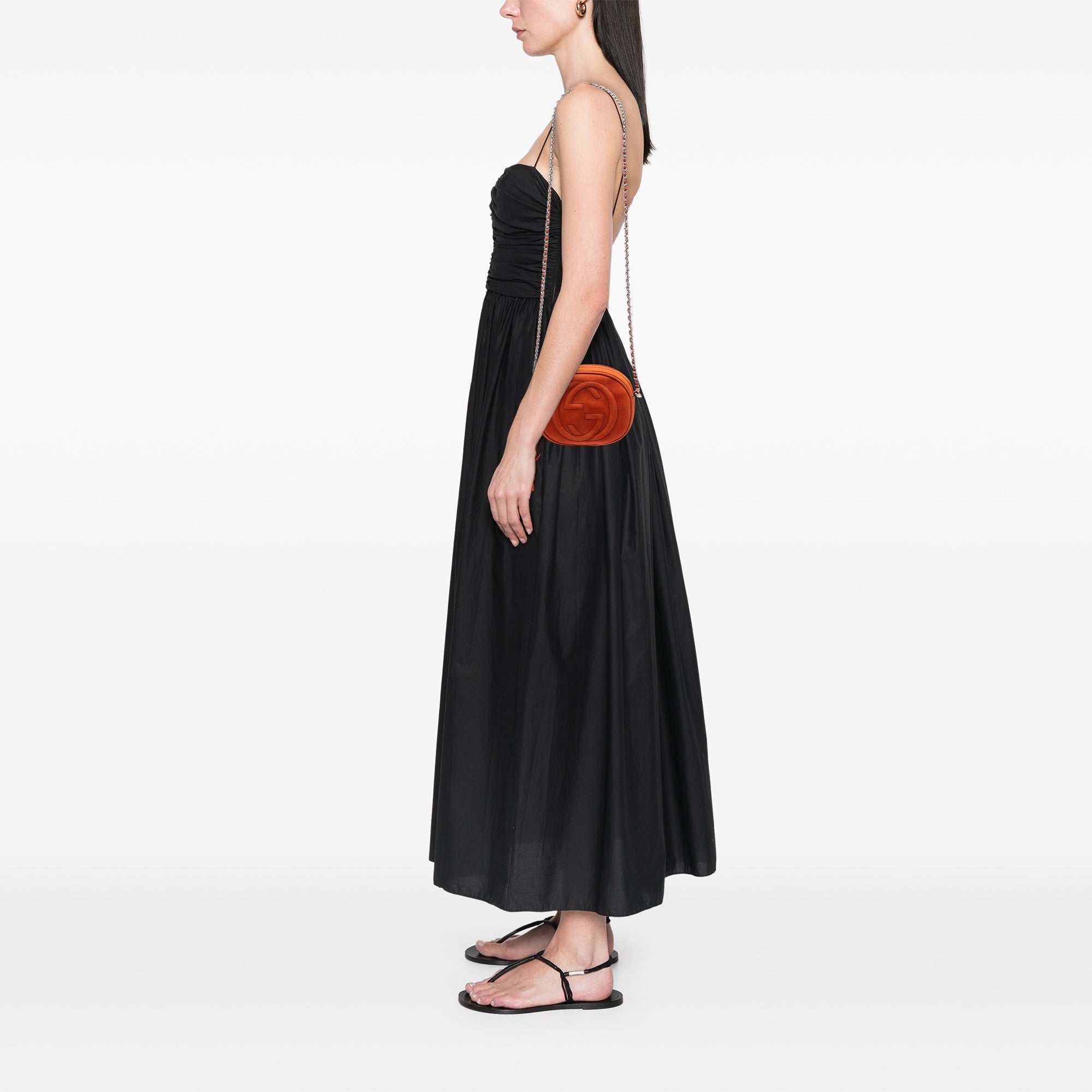 Mini Nubuck Soho Chain Crossbody - Image 7