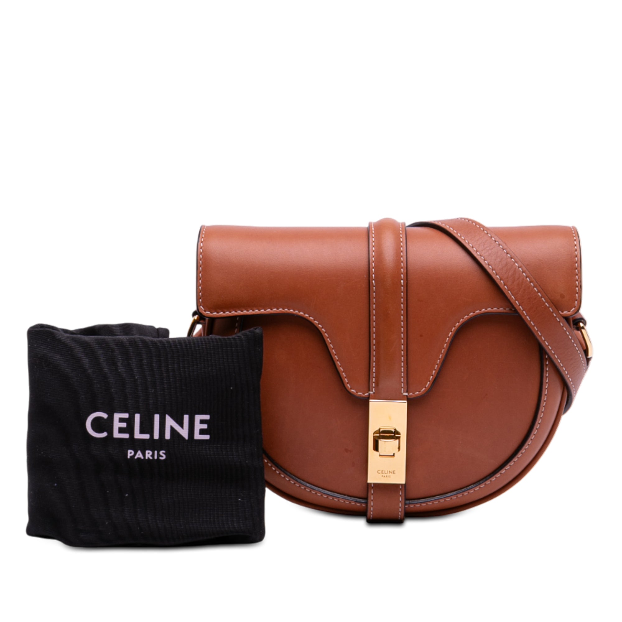 Small Calfskin Besace 16 Crossbody - Image 11