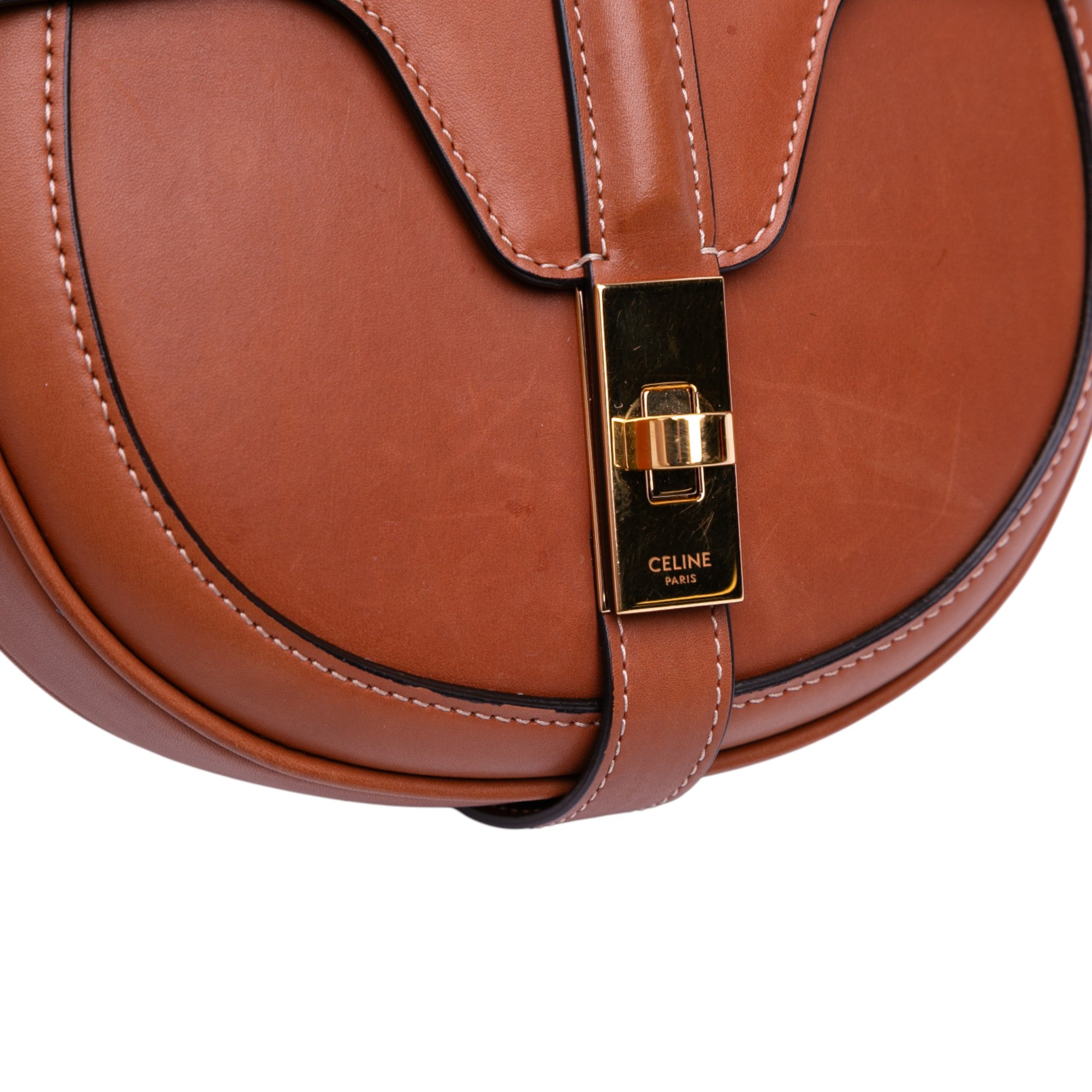 Small Calfskin Besace 16 Crossbody - Image 9