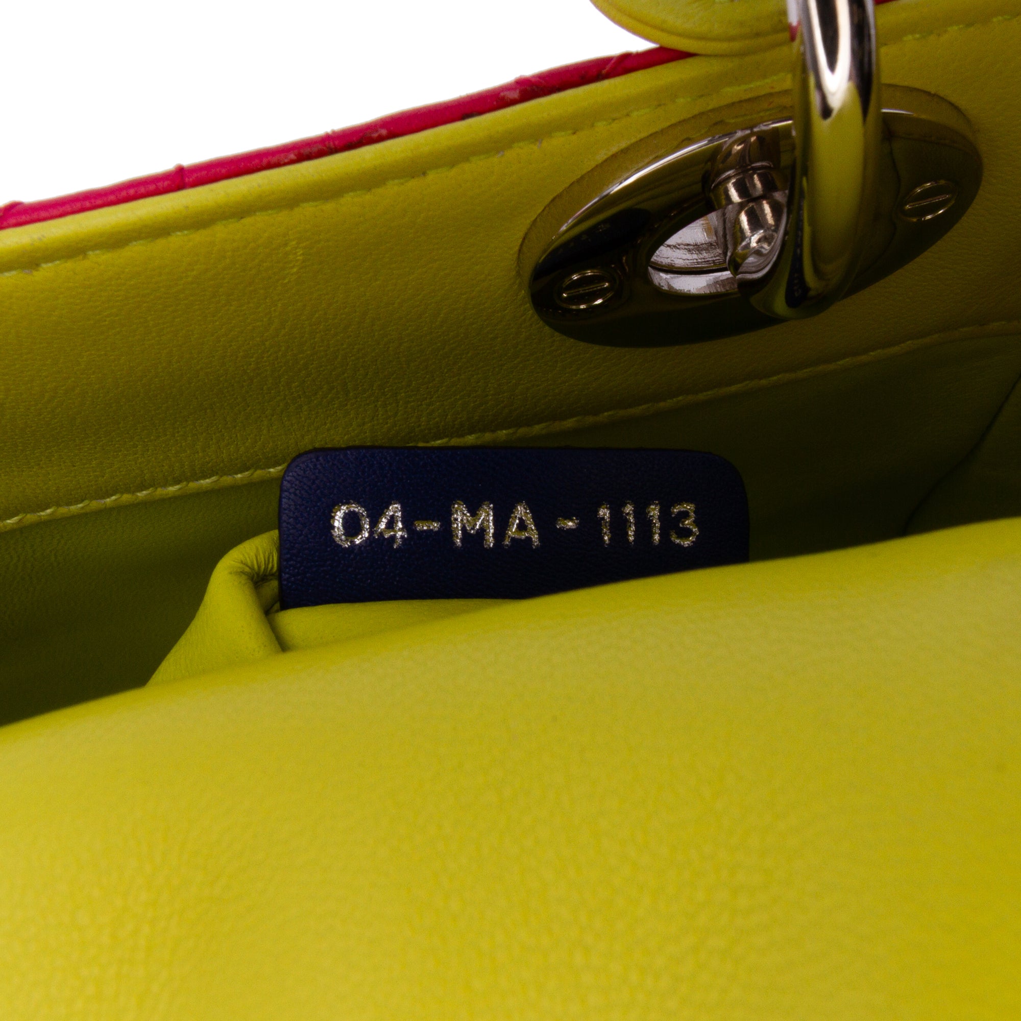 Mini Tricolor Lambskin Cannage Lady Dior - Image 5