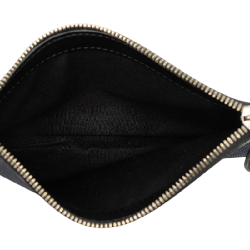 Canvas Navy Cabas Pouch - Image 4