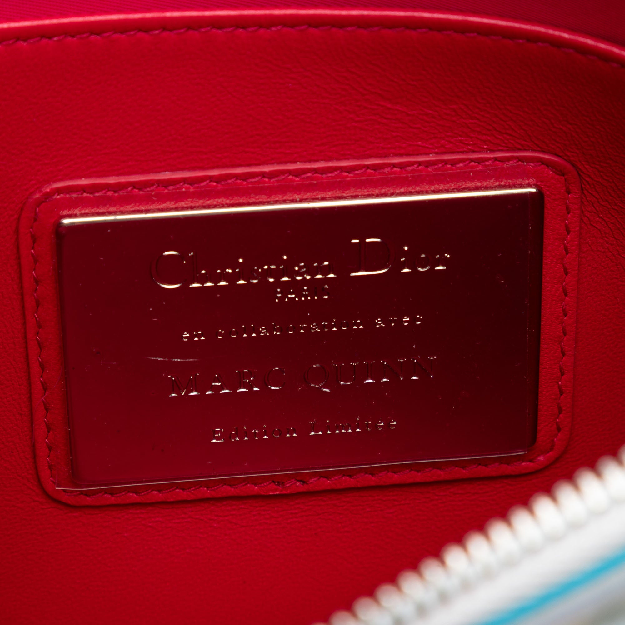 Marc Quinn Eyeball Print Leather Clutch - Image 5