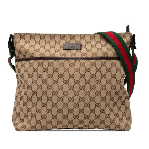 GG Canvas Web Crossbody - Image 1