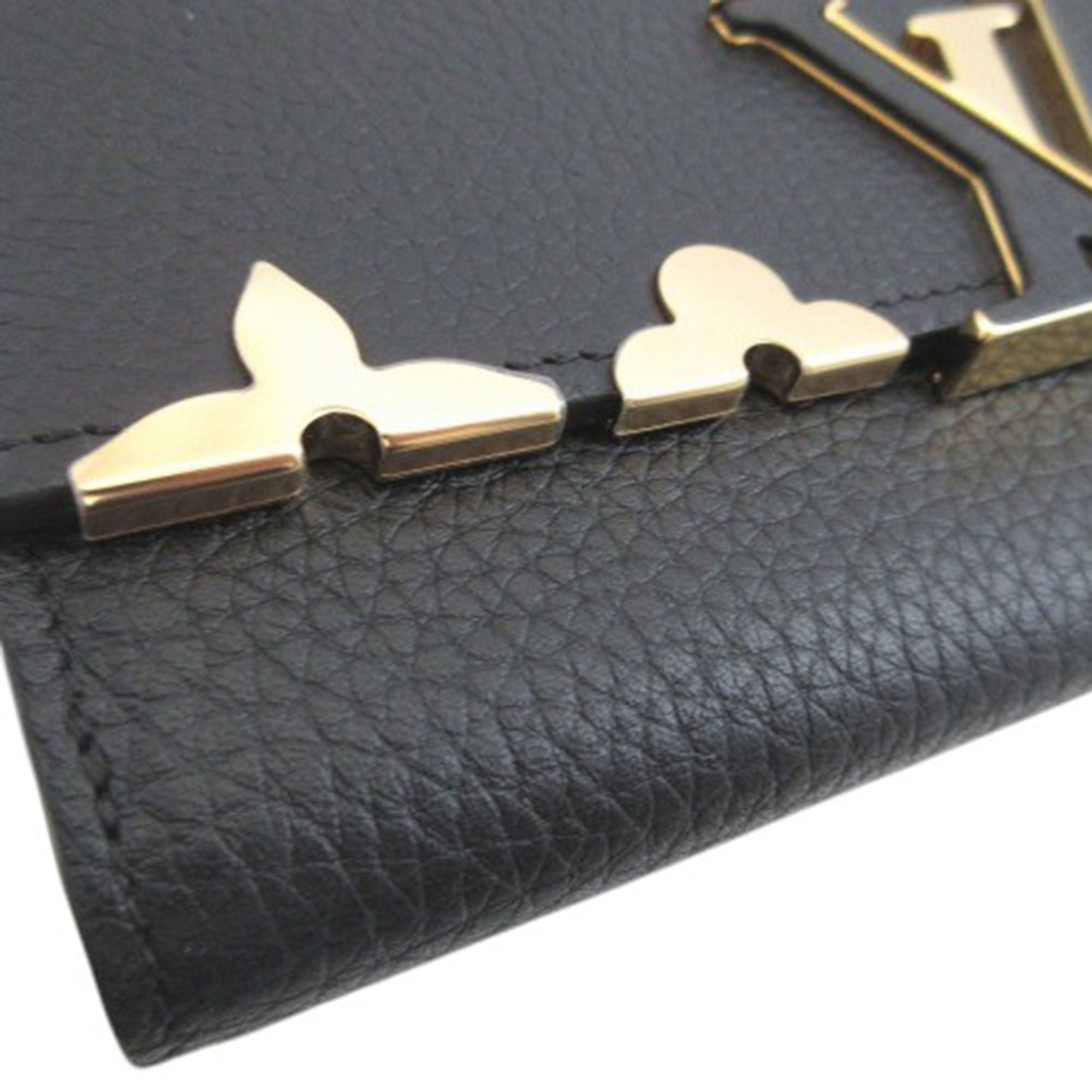 Taurillon Capucines Flower Long Wallet - Image 8