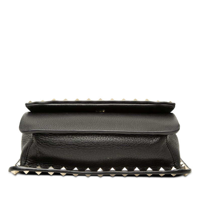 Small Grained Calfskin Rockstud Crossbody - Image 3