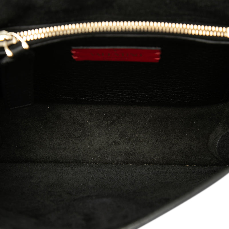 Small Grained Calfskin Rockstud Crossbody - Image 4