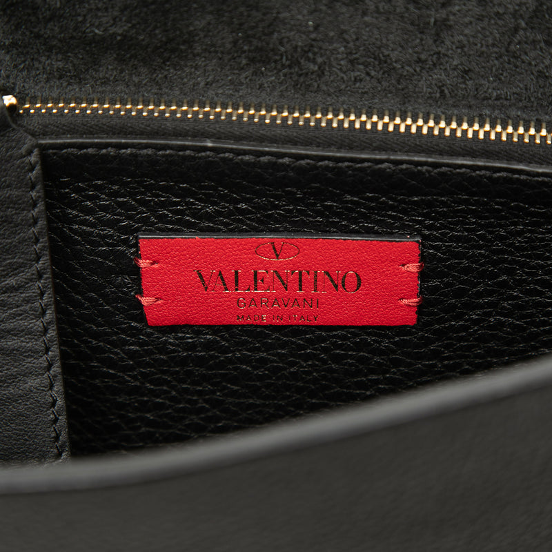 Small Grained Calfskin Rockstud Crossbody - Image 5