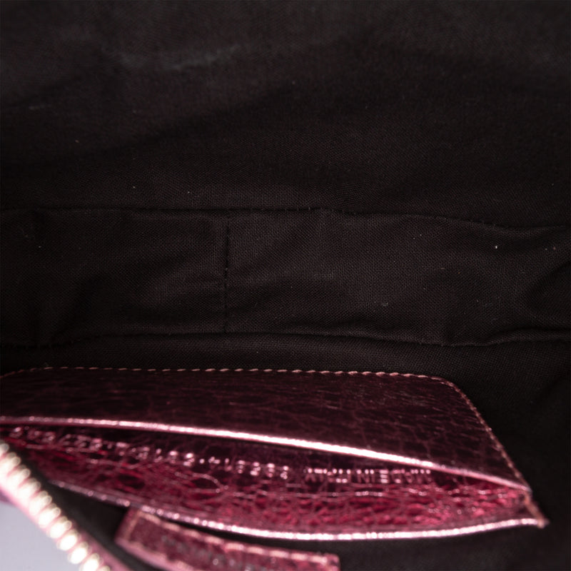 Mini Metallic Lambskin Motocross Le Cagole - Image 4