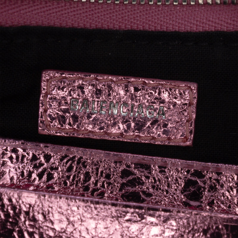 Mini Metallic Lambskin Motocross Le Cagole - Image 5