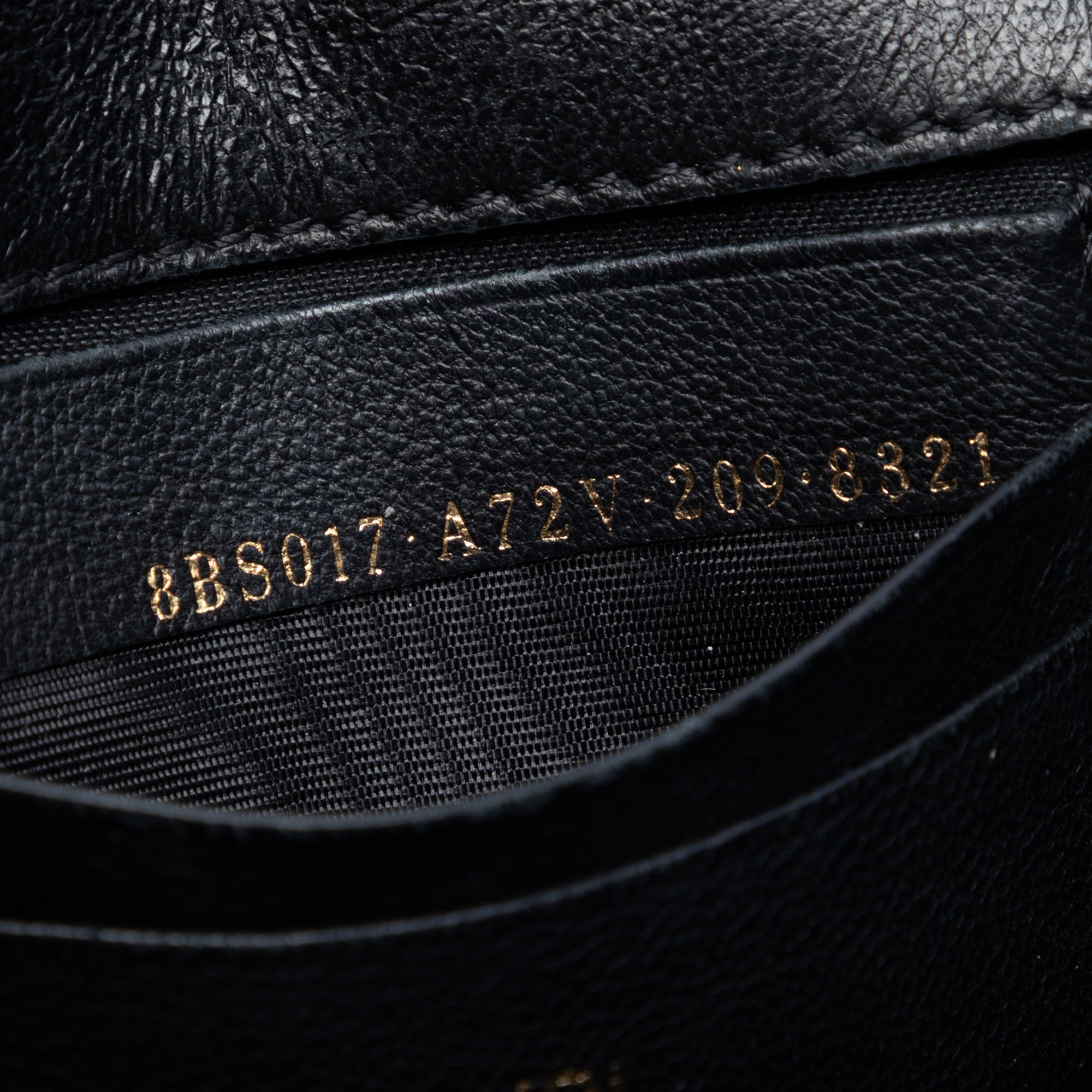 Mini Zucca Embossed Leather Baguette Satchel - Image 6