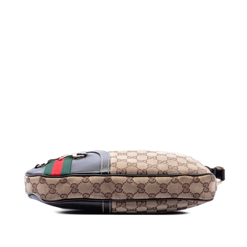 GG Canvas Horsebit Web Crossbody - Image 3