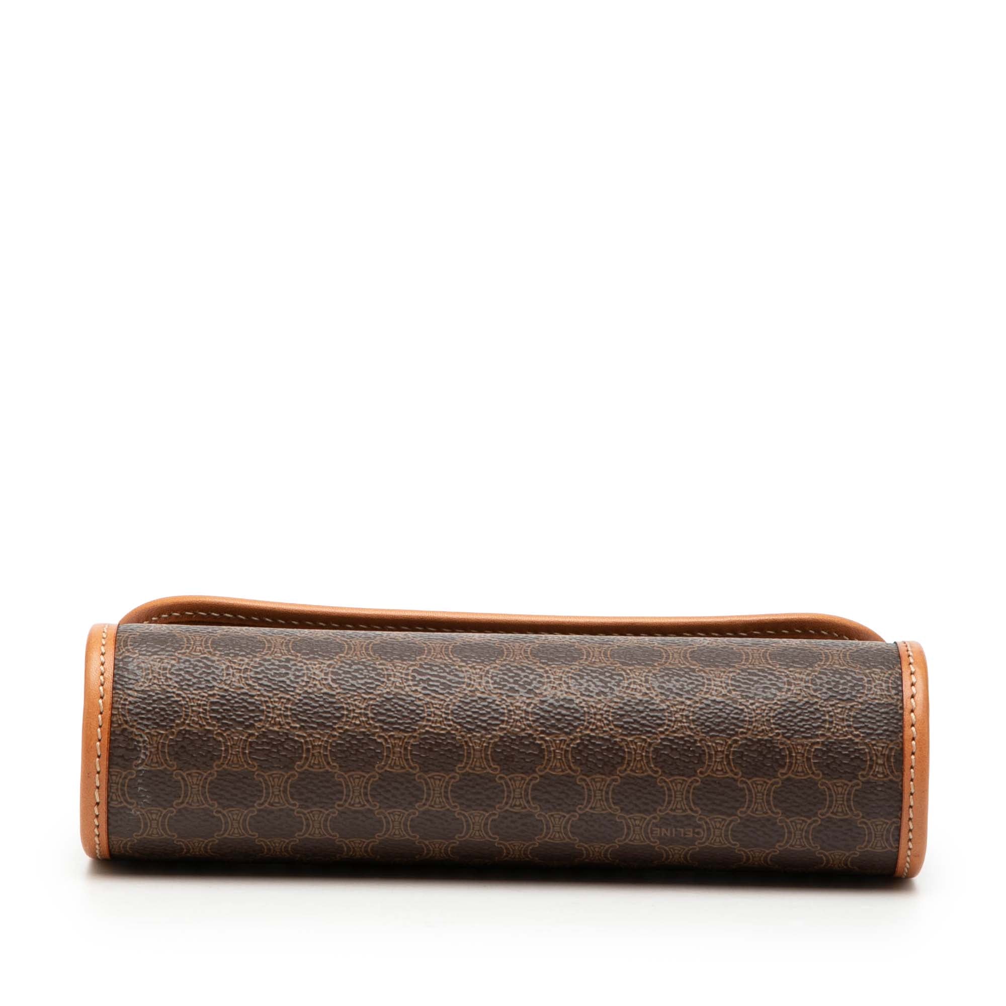 Macadam Coated Canvas Clutch - Image 3