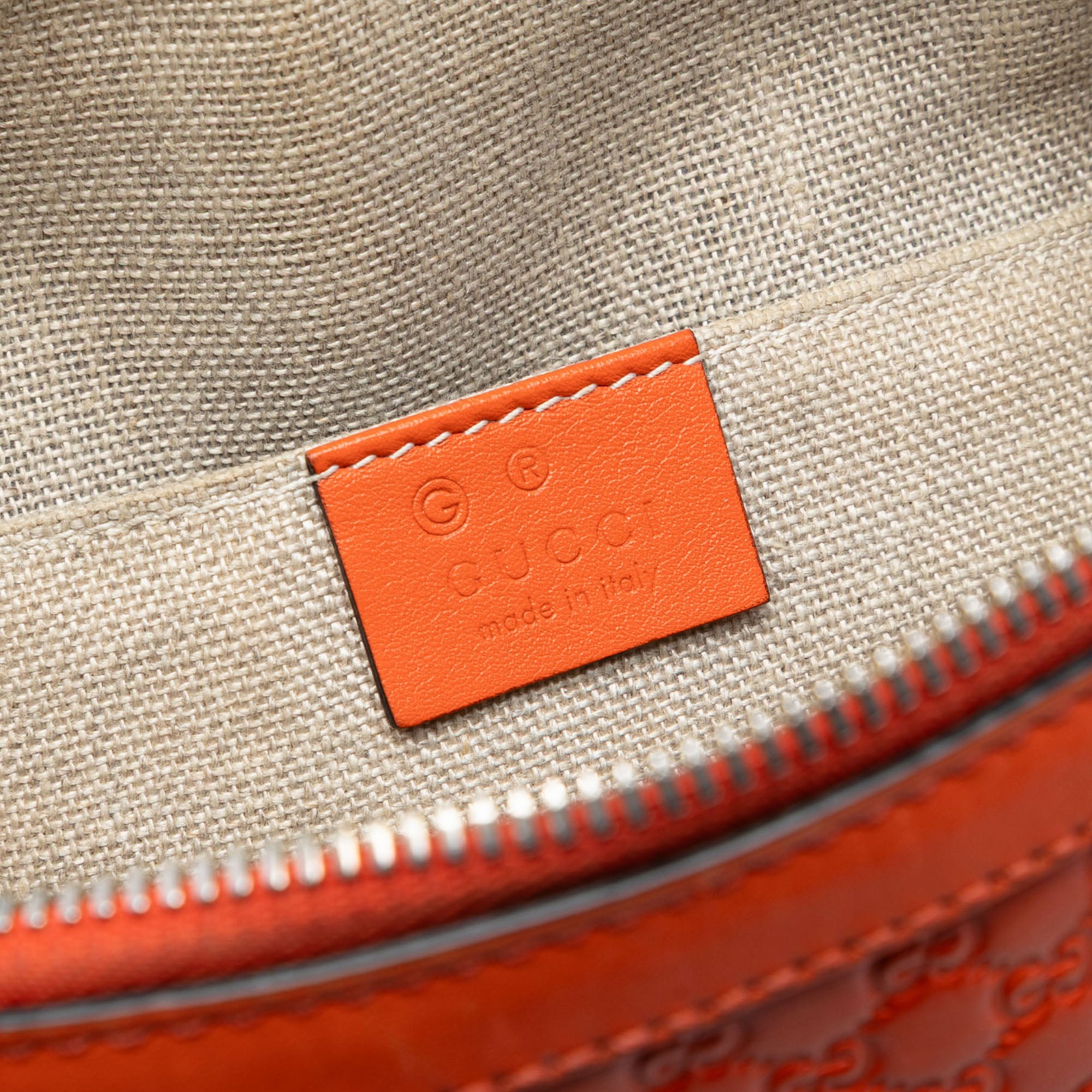 Mini Microguccissima Dome Satchel - Image 5