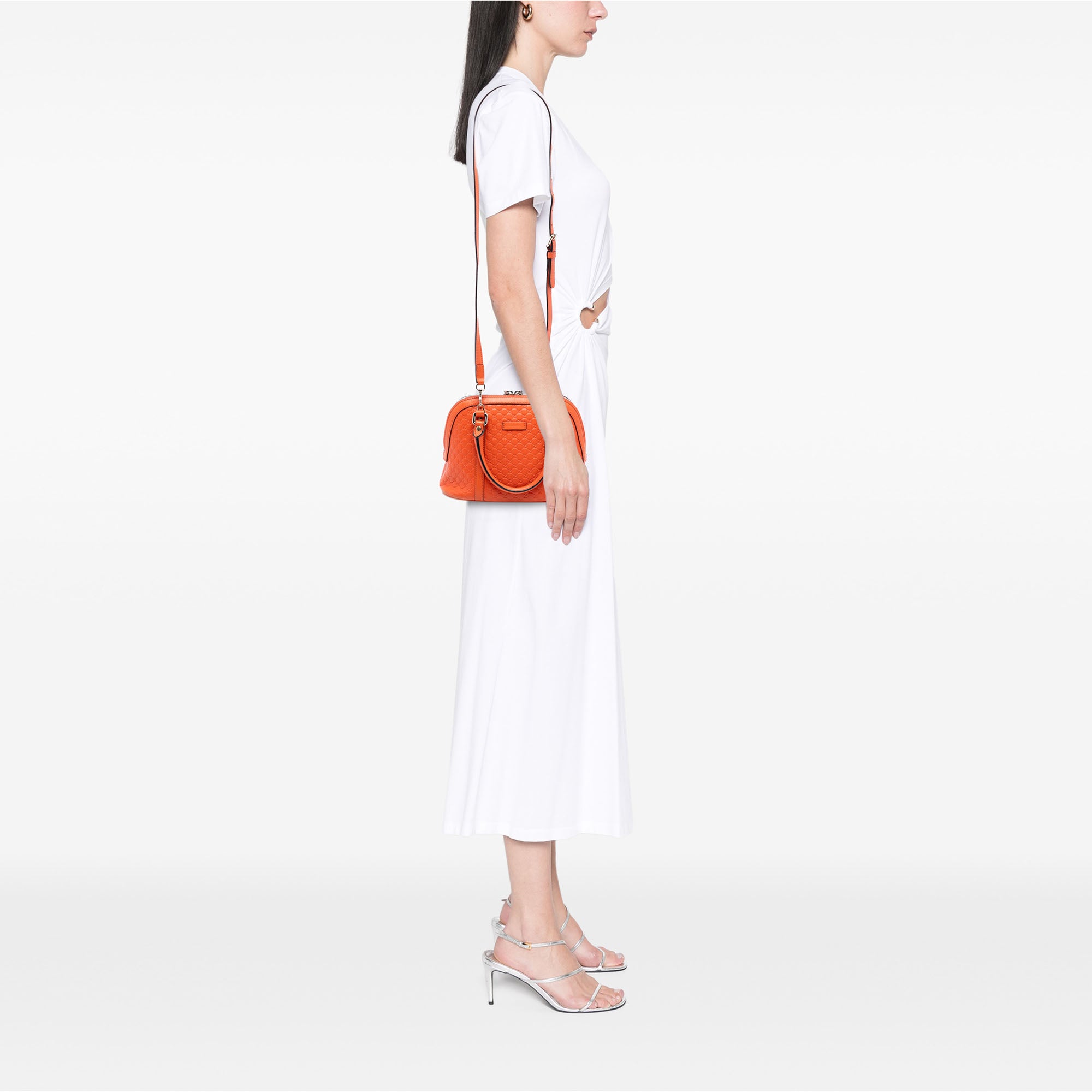 Mini Microguccissima Dome Satchel - Image 7