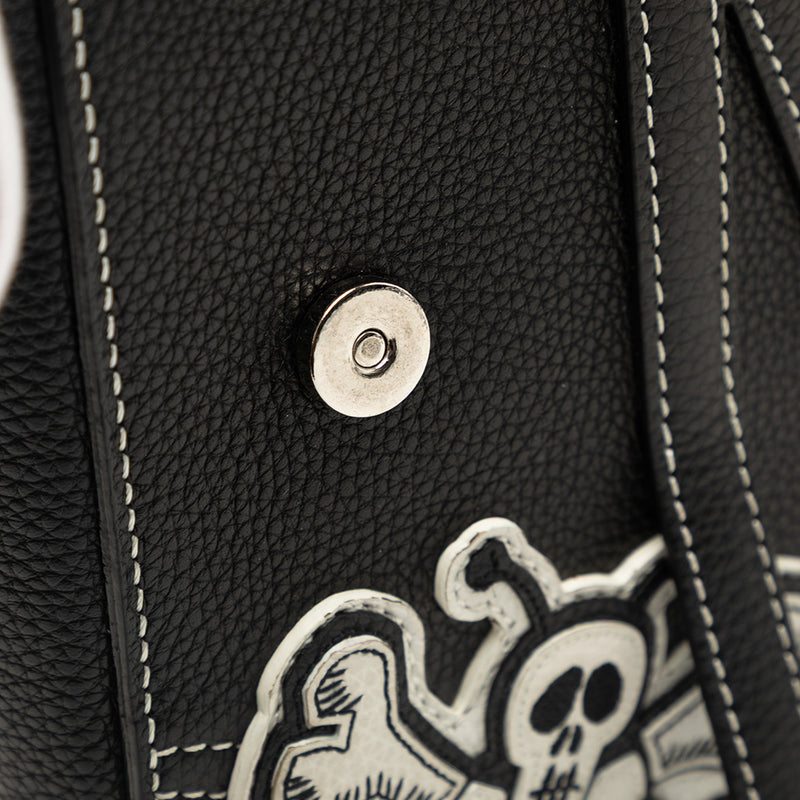 Stussy Bee Applique Calfskin Saddle Crossbody - Image 6