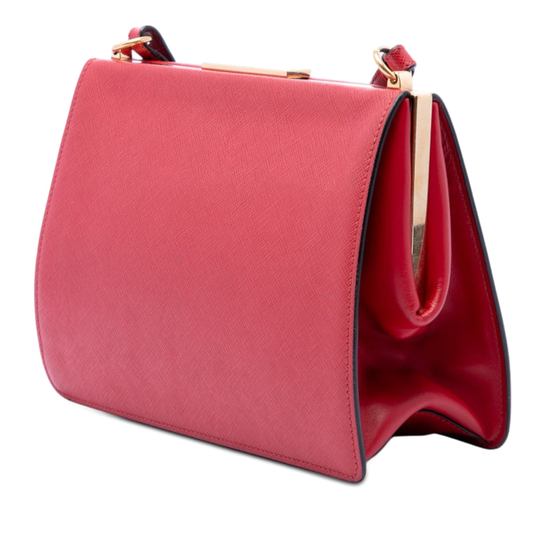 Saffiano and City Calf Light Frame Crossbody - Image 2