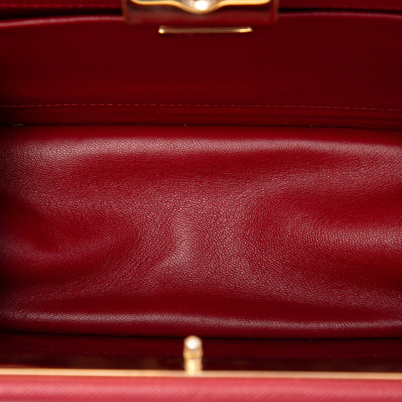 Saffiano and City Calf Light Frame Crossbody - Image 4