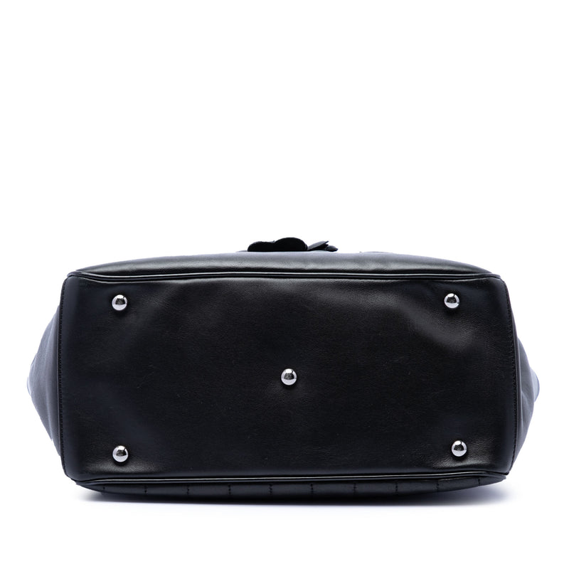 CC Choco Bar Lambskin Camellia No 5 Tote - Image 3