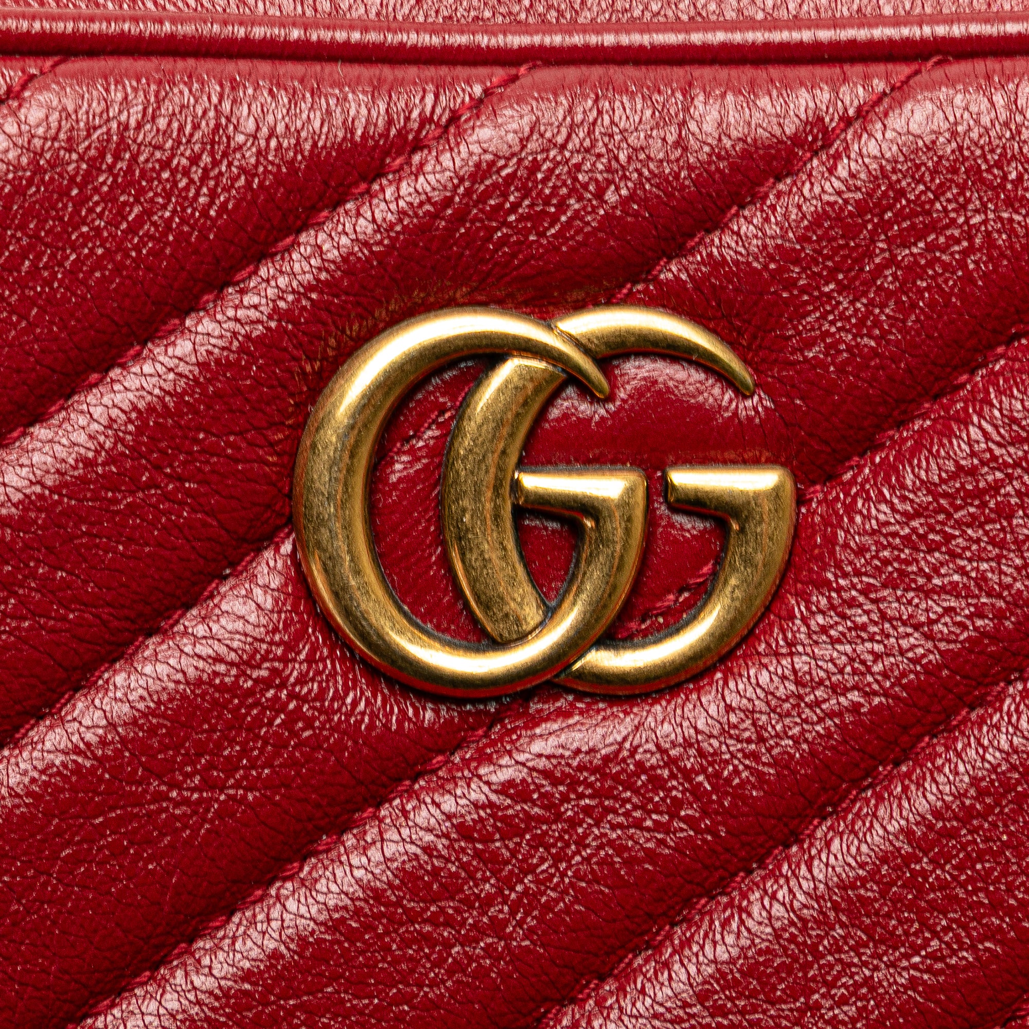 GG Marmont Matelasse Leather Double Zip Crossbody - Image 8