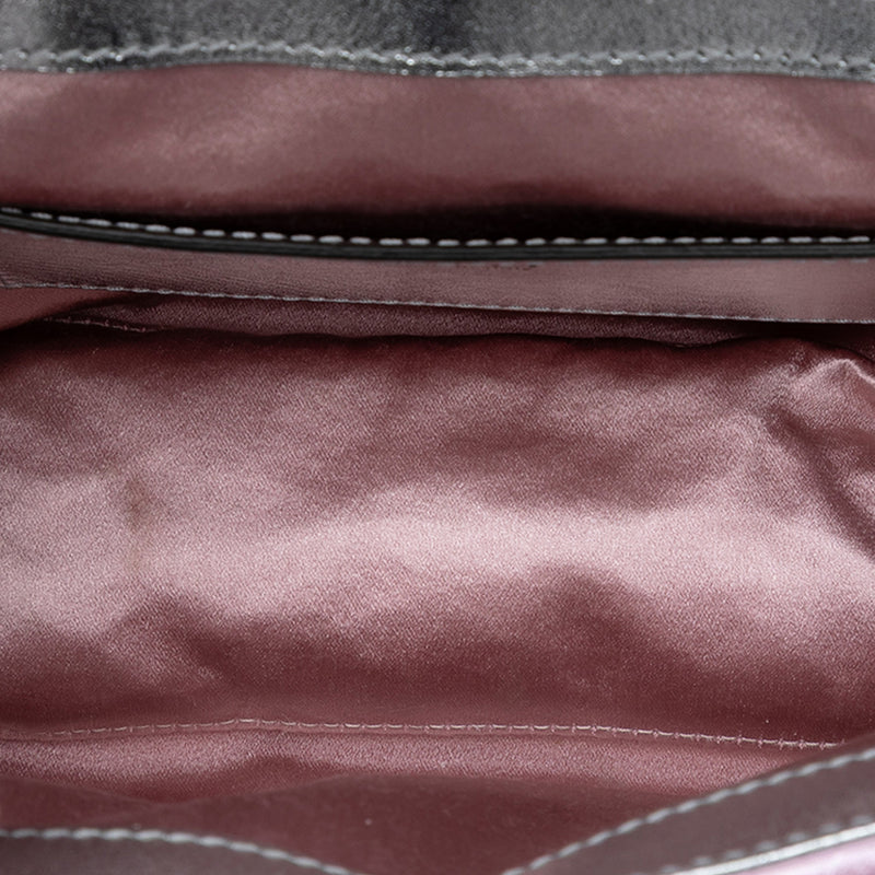 Mini GG Marmont Matelasse Iridescent Calfskin Flap Crossbody - Image 4