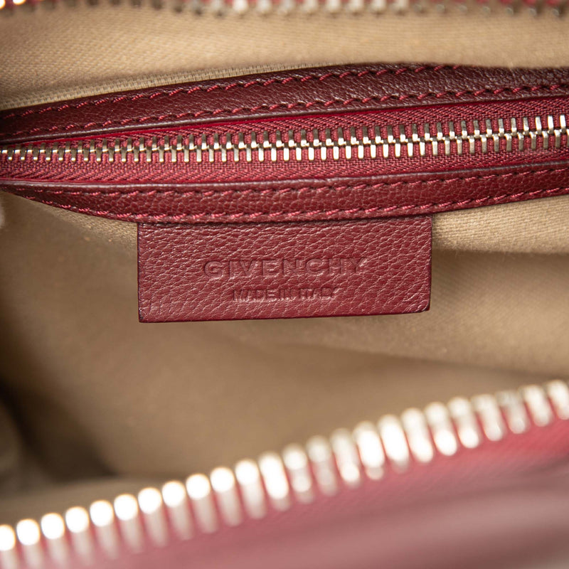 Small Sugar Goatskin Antigona Satchel - Image 5