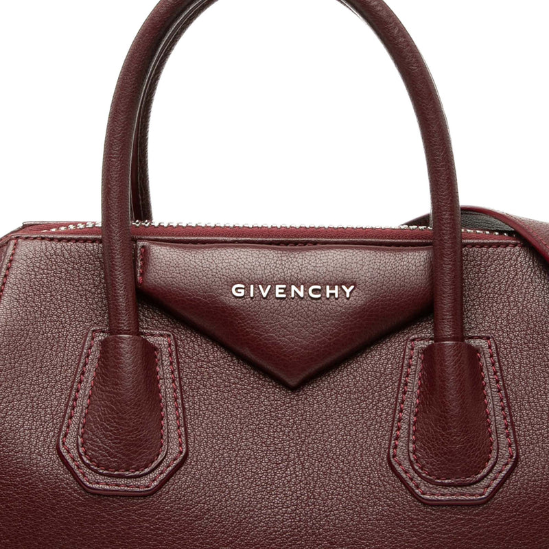 Small Sugar Goatskin Antigona Satchel - Image 6