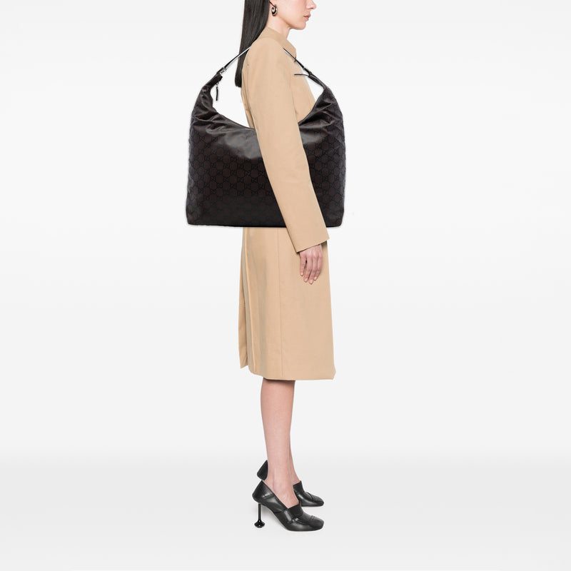 GG Nylon Shoulder Bag - Image 7