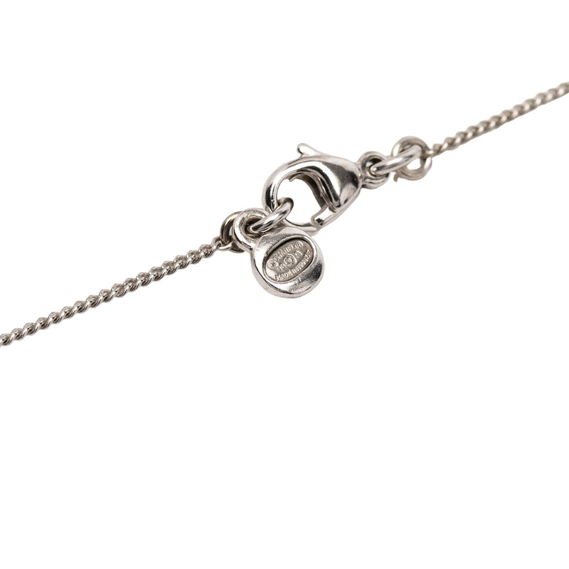 CC Brass Strass Clover Pendant Necklace - Image 4