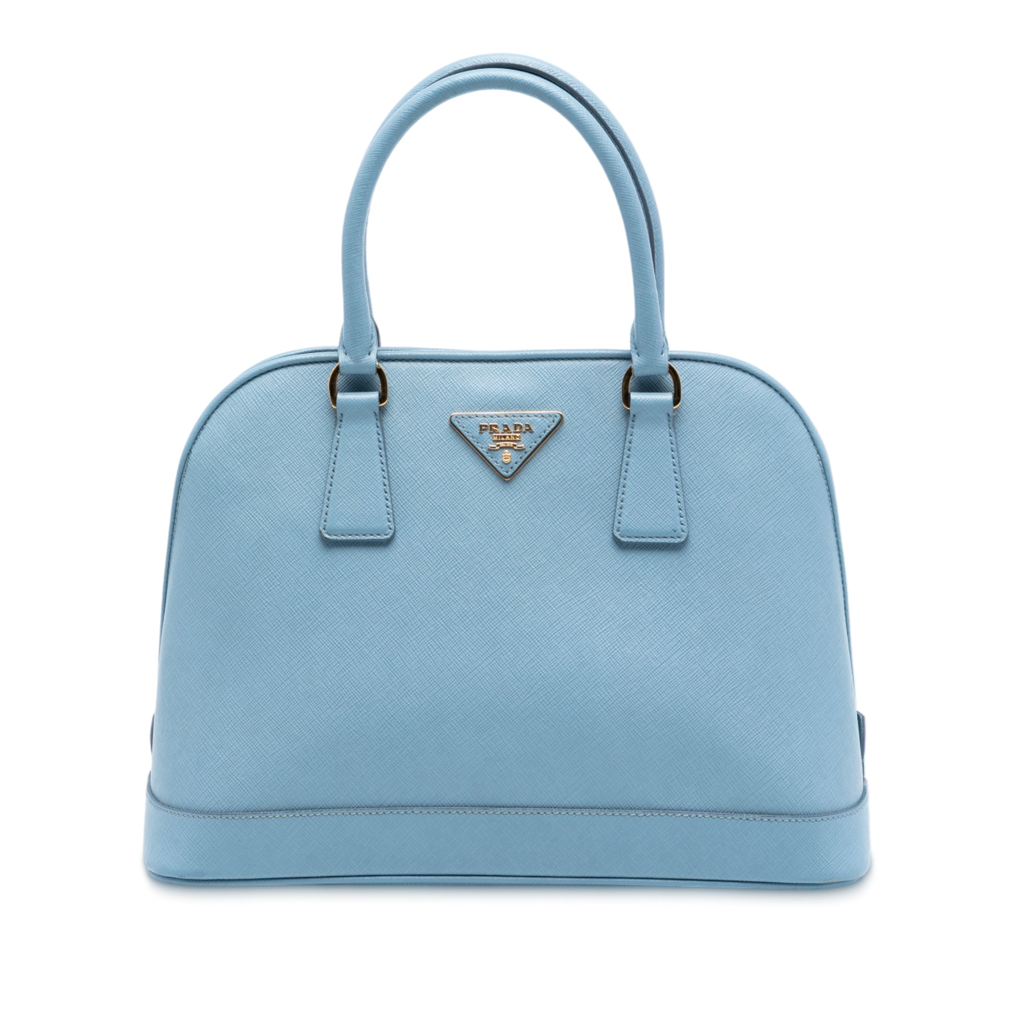 Medium Saffiano Lux Open Promenade Satchel - Image 1