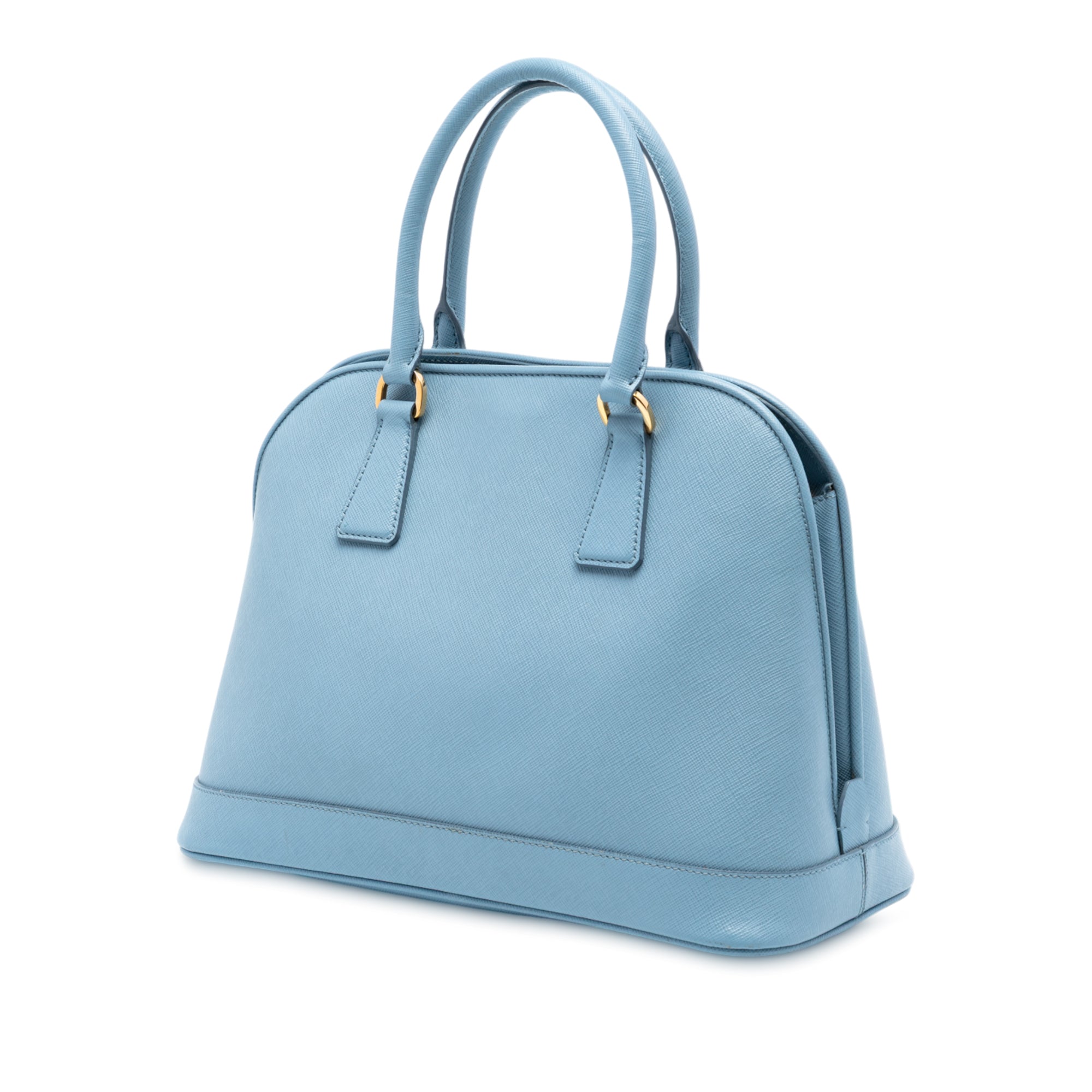 Medium Saffiano Lux Open Promenade Satchel - Image 2