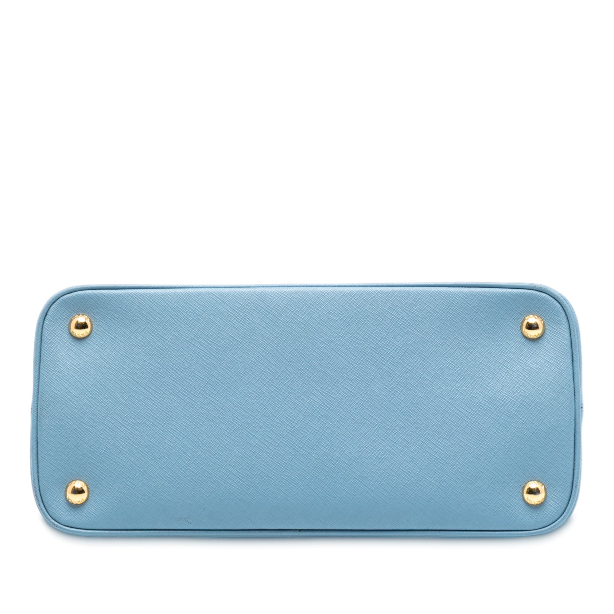 Medium Saffiano Lux Open Promenade Satchel - Image 3