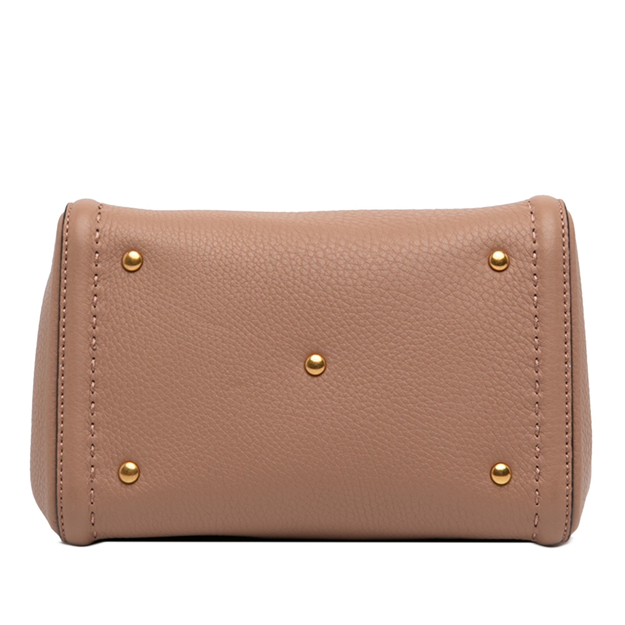 Small Grainy Calfskin Alltime Satchel - Image 3