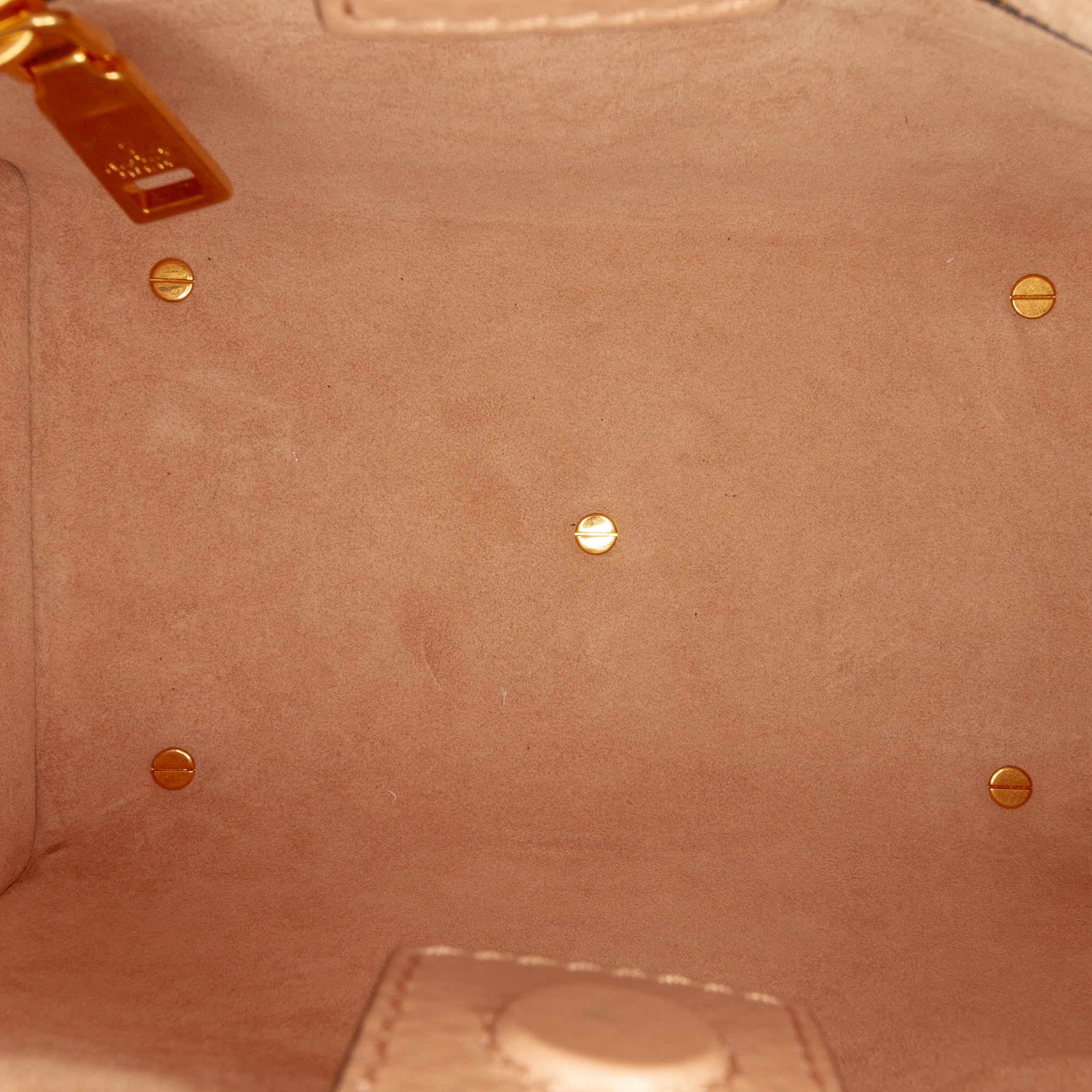 Small Grainy Calfskin Alltime Satchel - Image 4