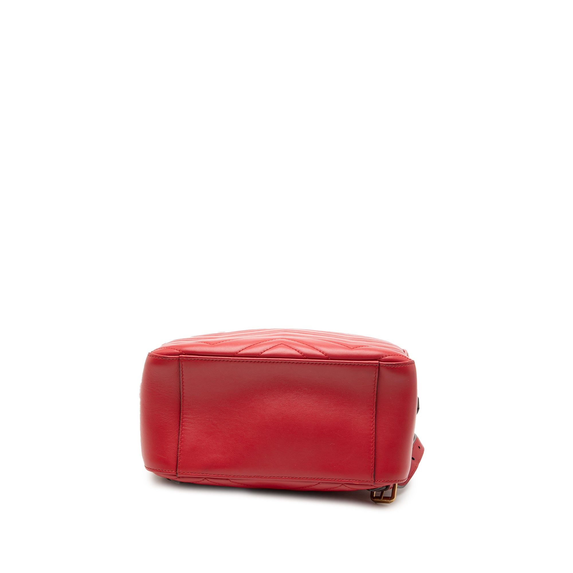 Small GG Marmont Matelasse Leather Backpack - Image 3