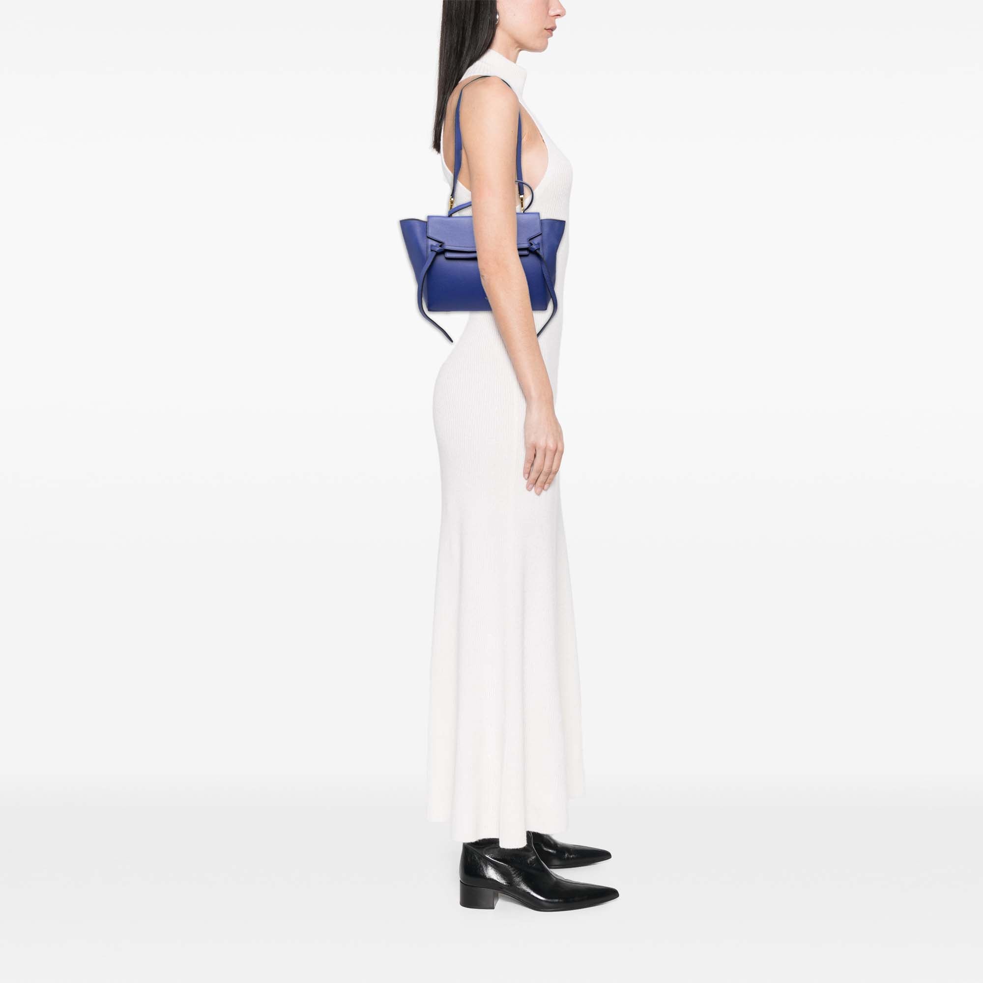 Mini Leather Belt Bag Satchel - Image 8