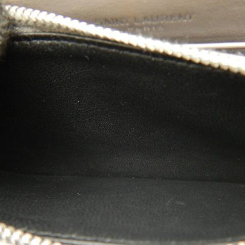 Small Croc Embossed Leather Monogram Kate Tassel Crossbody - Image 7