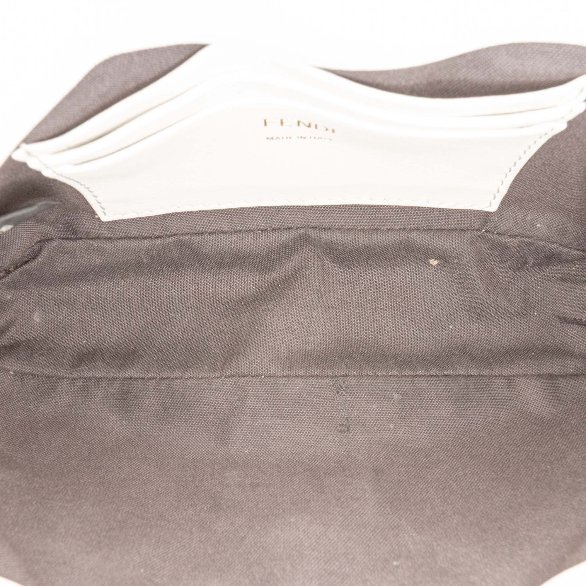 Mini Zucca Embossed Leather Baguette Satchel - Image 4