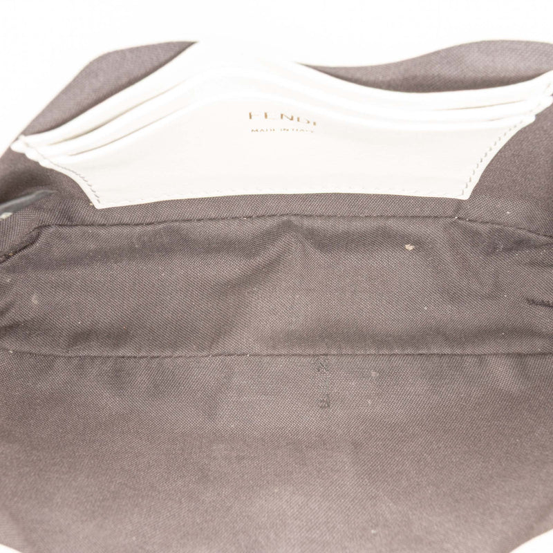 Mini Zucca Embossed Leather Baguette Satchel - Image 4