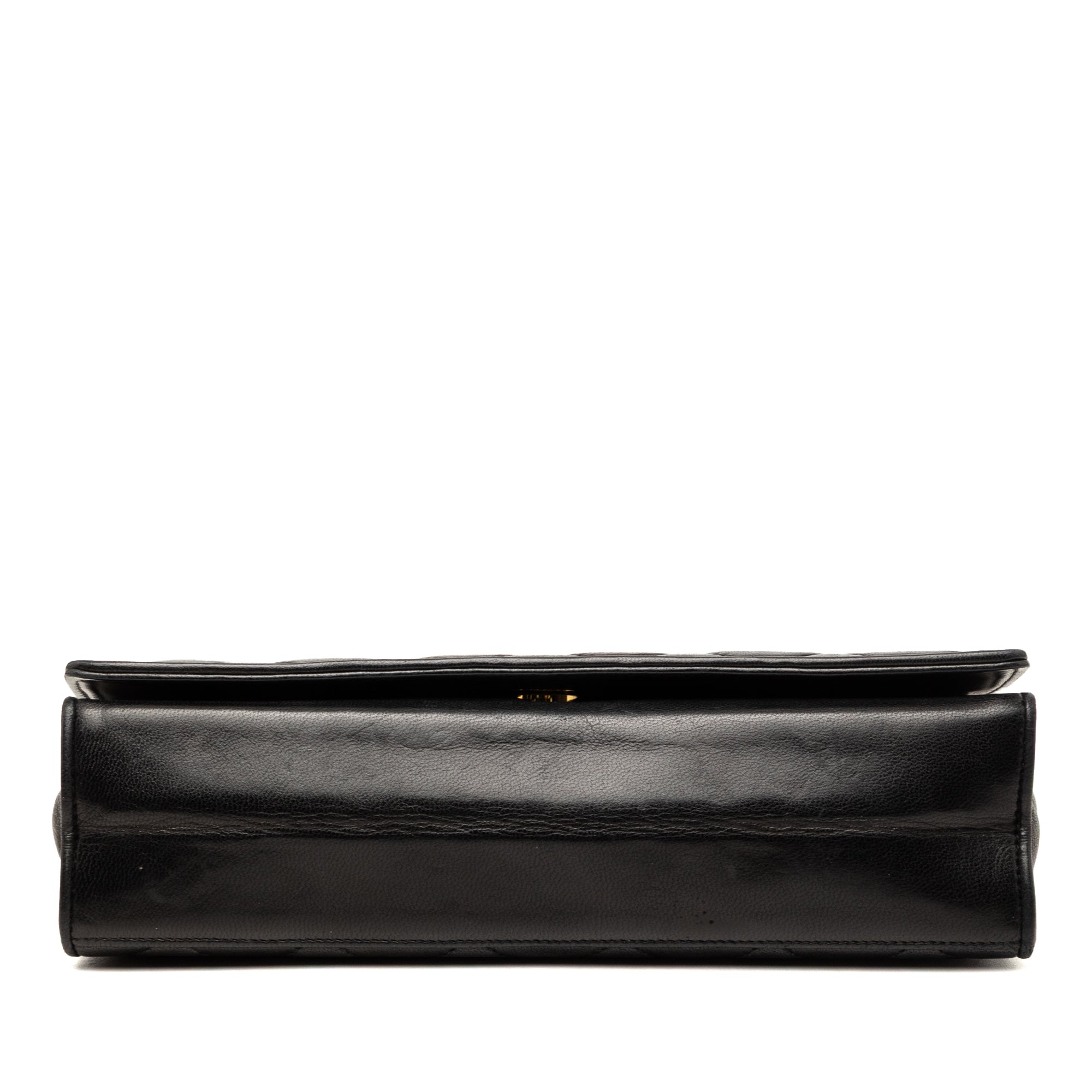 CC Quilted Lambskin Full Flap Crossbody - Image 3