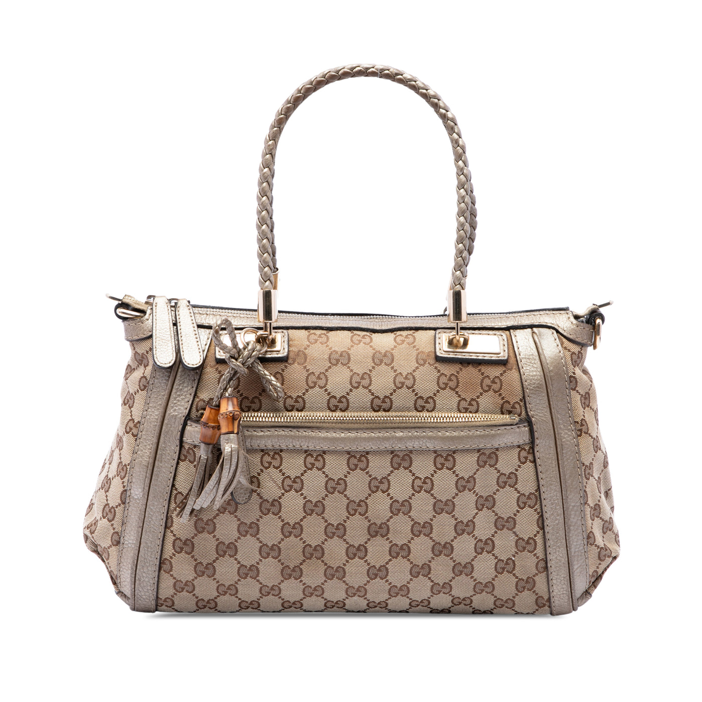 GG Canvas Bella Satchel - Image 1