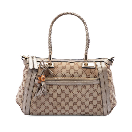 GG Canvas Bella Satchel - Image 1