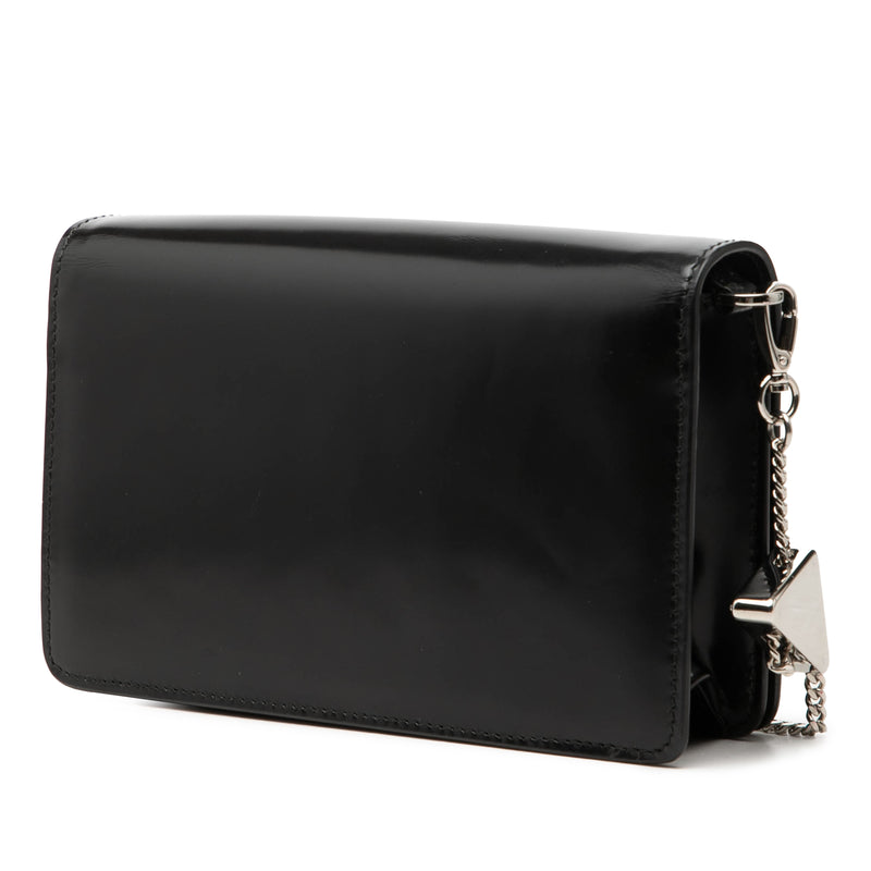 Spazzolato Leather Flap Crossbody - Image 2
