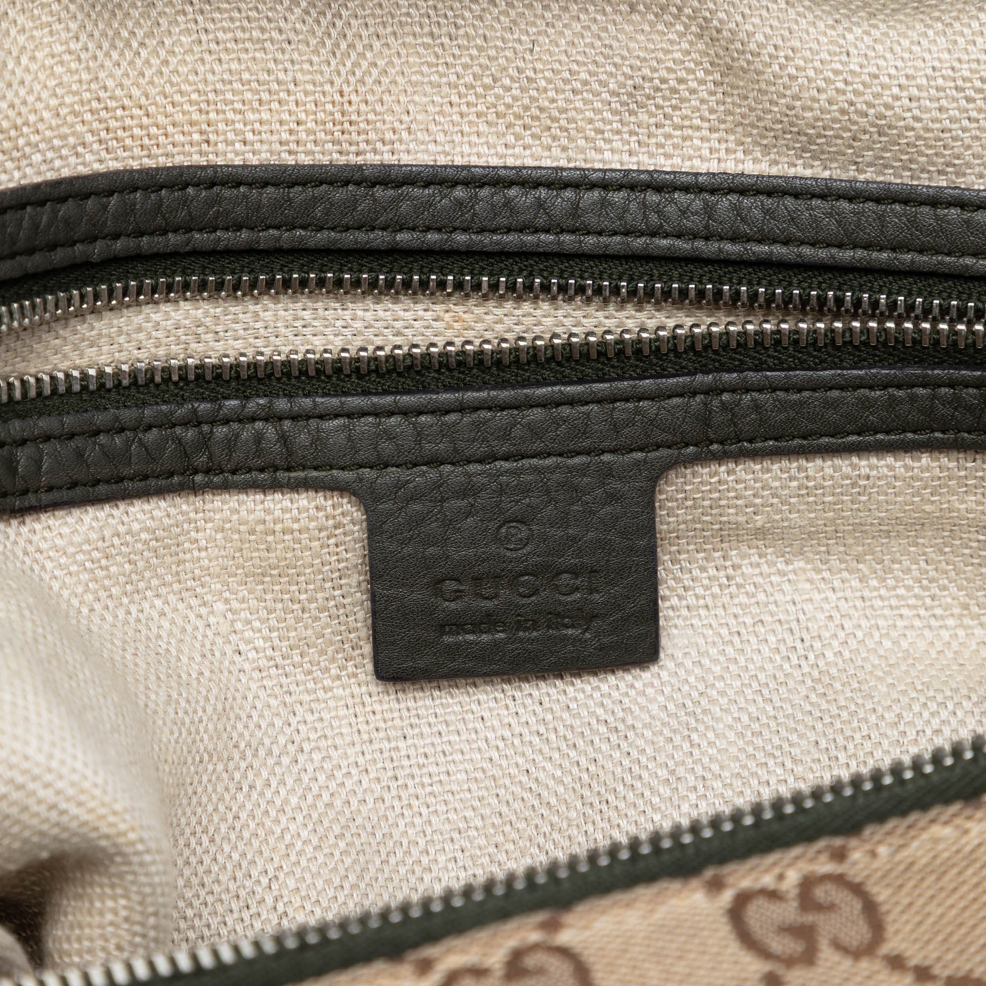 Large GG Canvas Icon Bit Satchel - Image 5