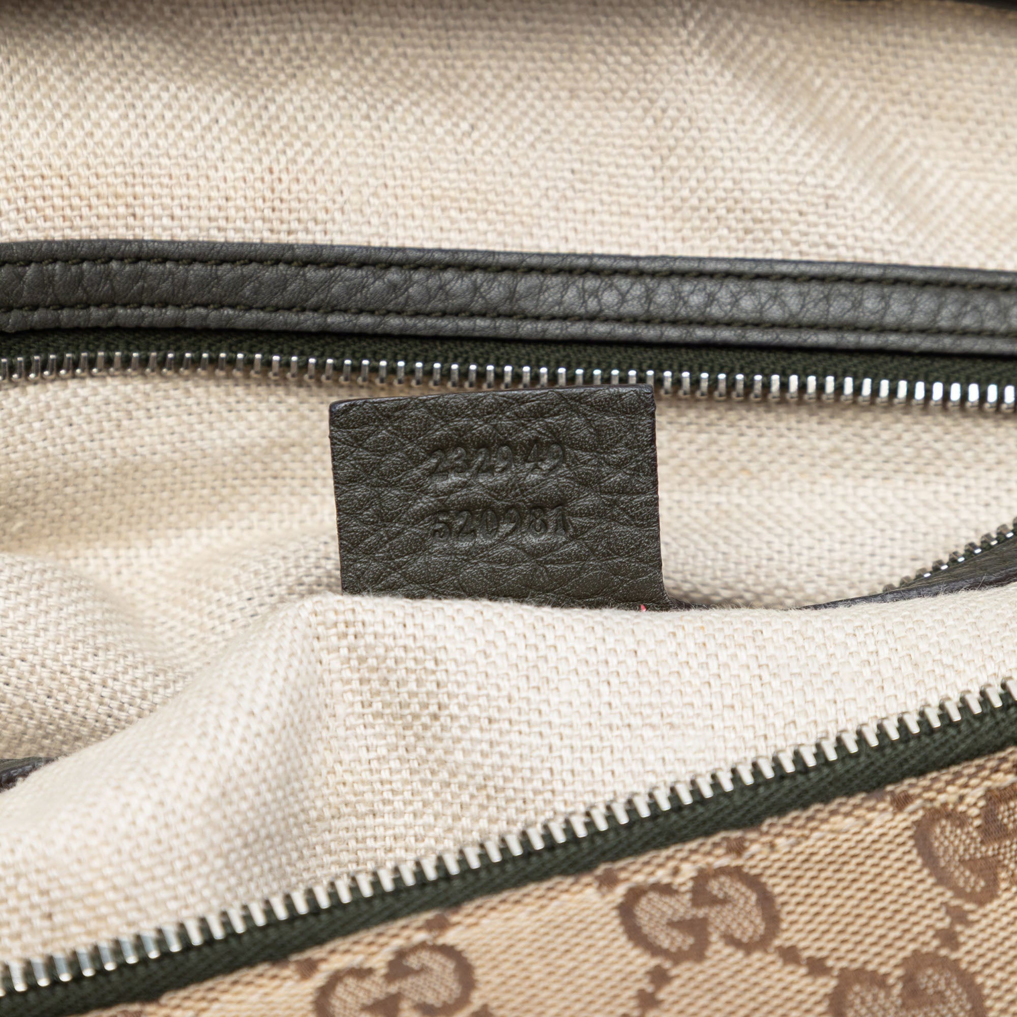 Large GG Canvas Icon Bit Satchel - Image 6
