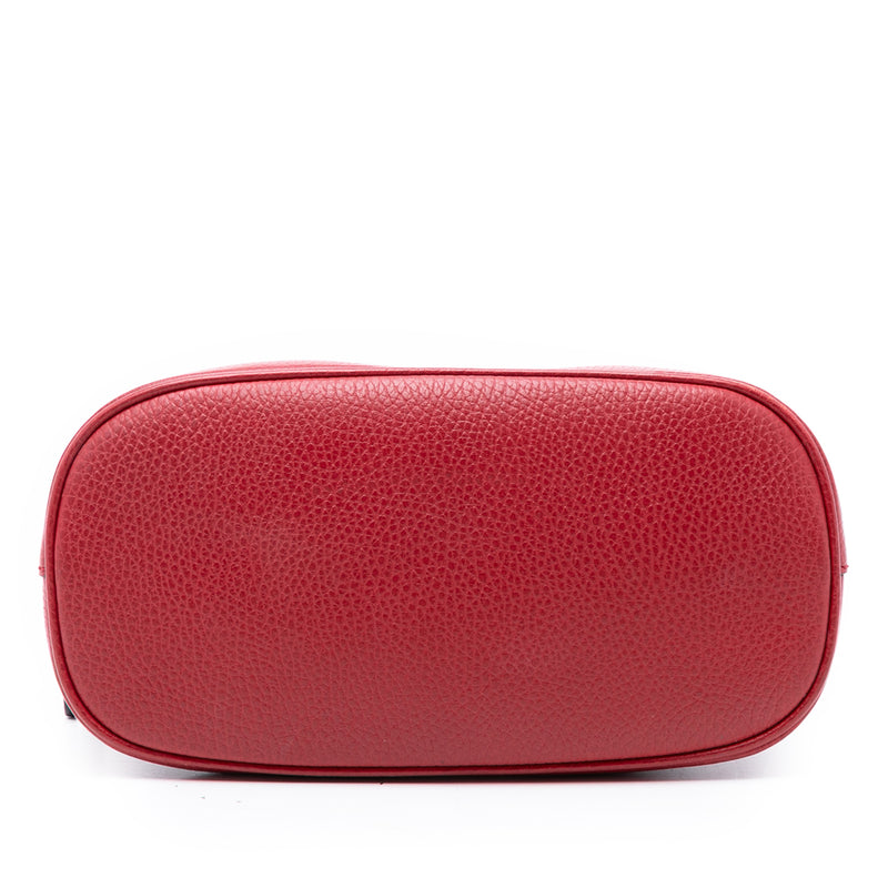 Mini Leather GG Charm Dome Satchel - Image 3