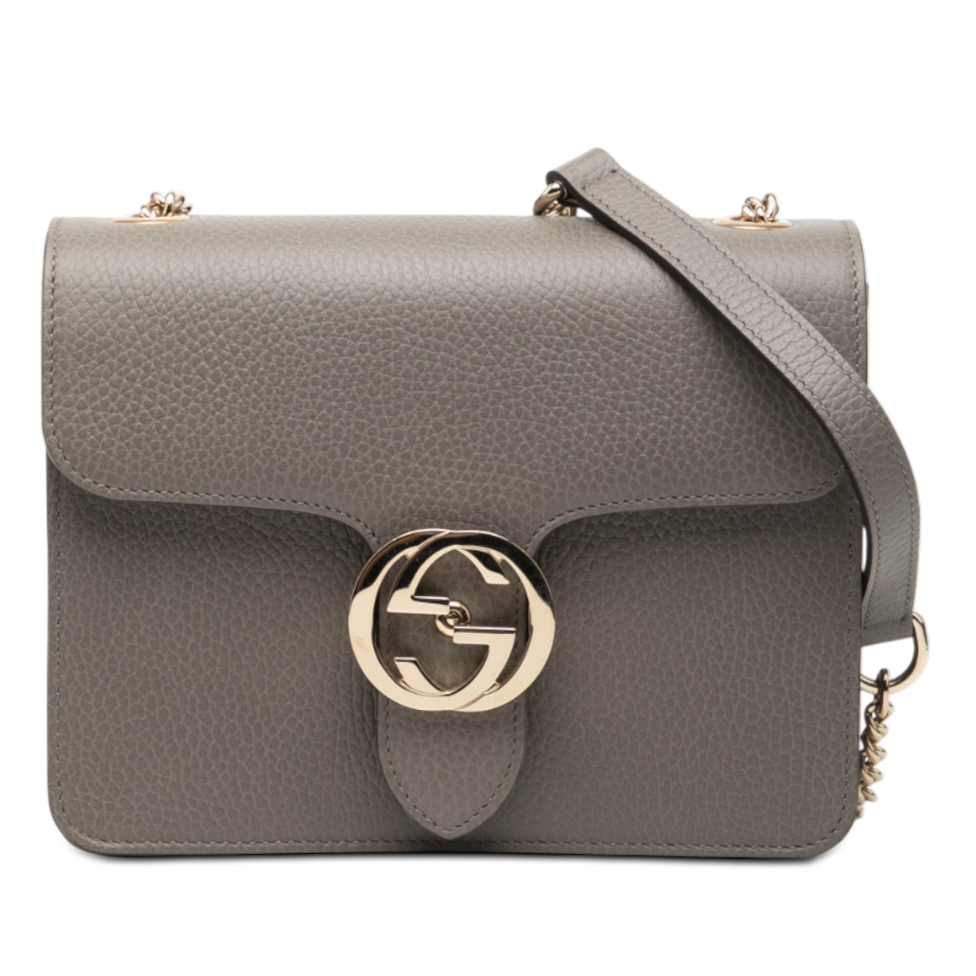 Small Dollar Calfskin Interlocking G Crossbody - Image 1