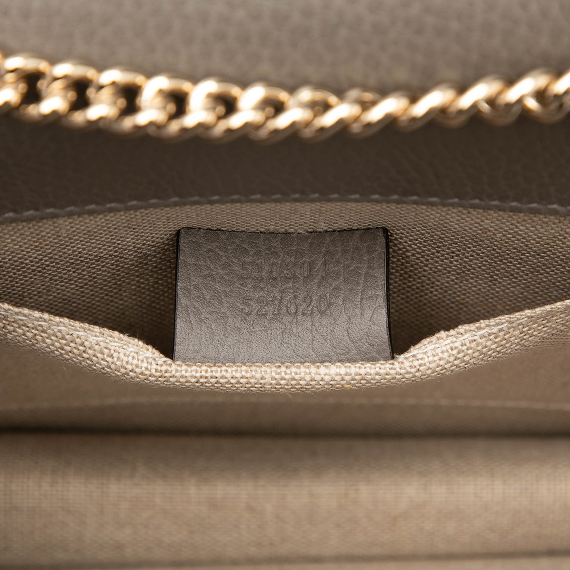 Small Dollar Calfskin Interlocking G Crossbody - Image 6