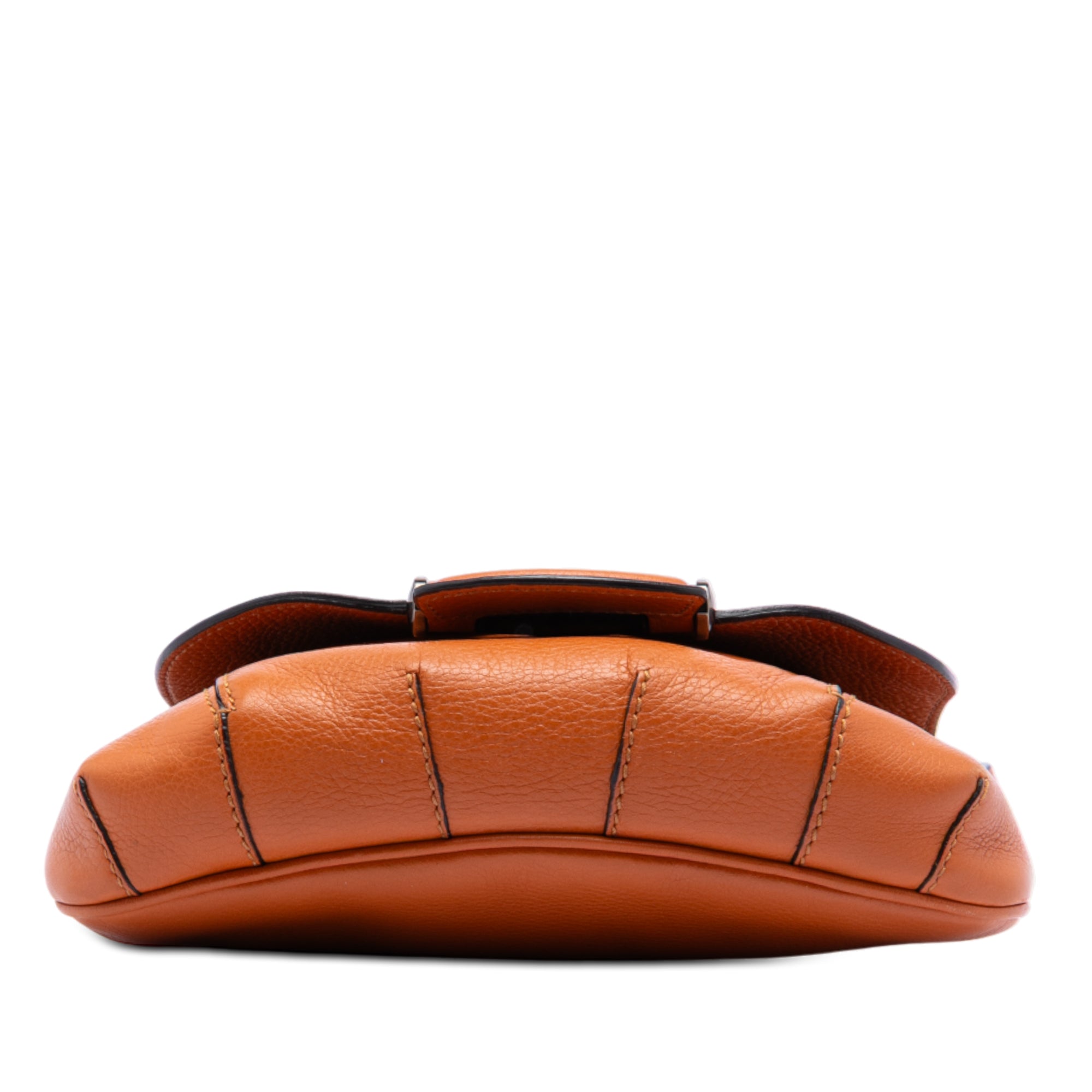 Small Leather Bamboo Nouveau Fringe Crossbody - Image 3